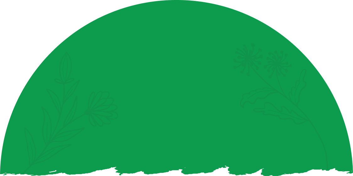 green background